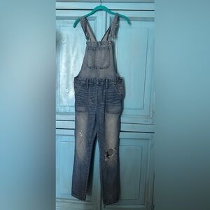 Madewell Blue Denim Jumpsuit